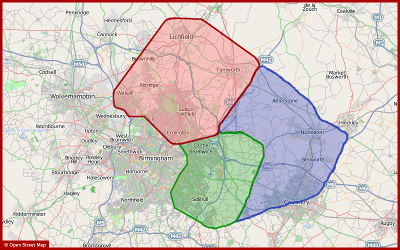 Our Coverage Area