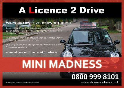 Win your Driving Lessons