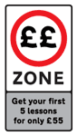 Pre-book your first five lessons for only &pound;55